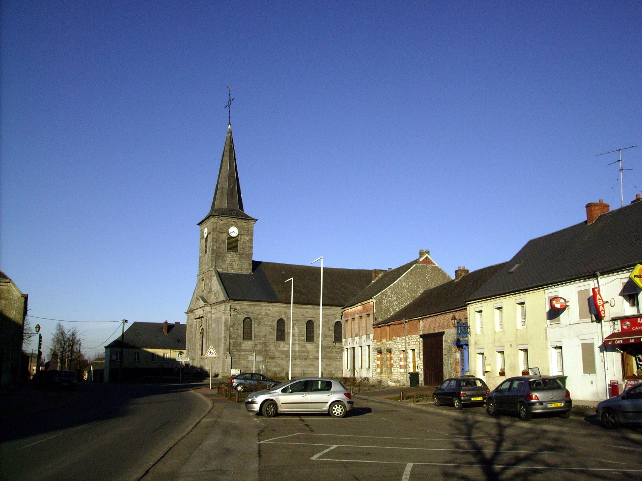 Vue de la commune de Ohain